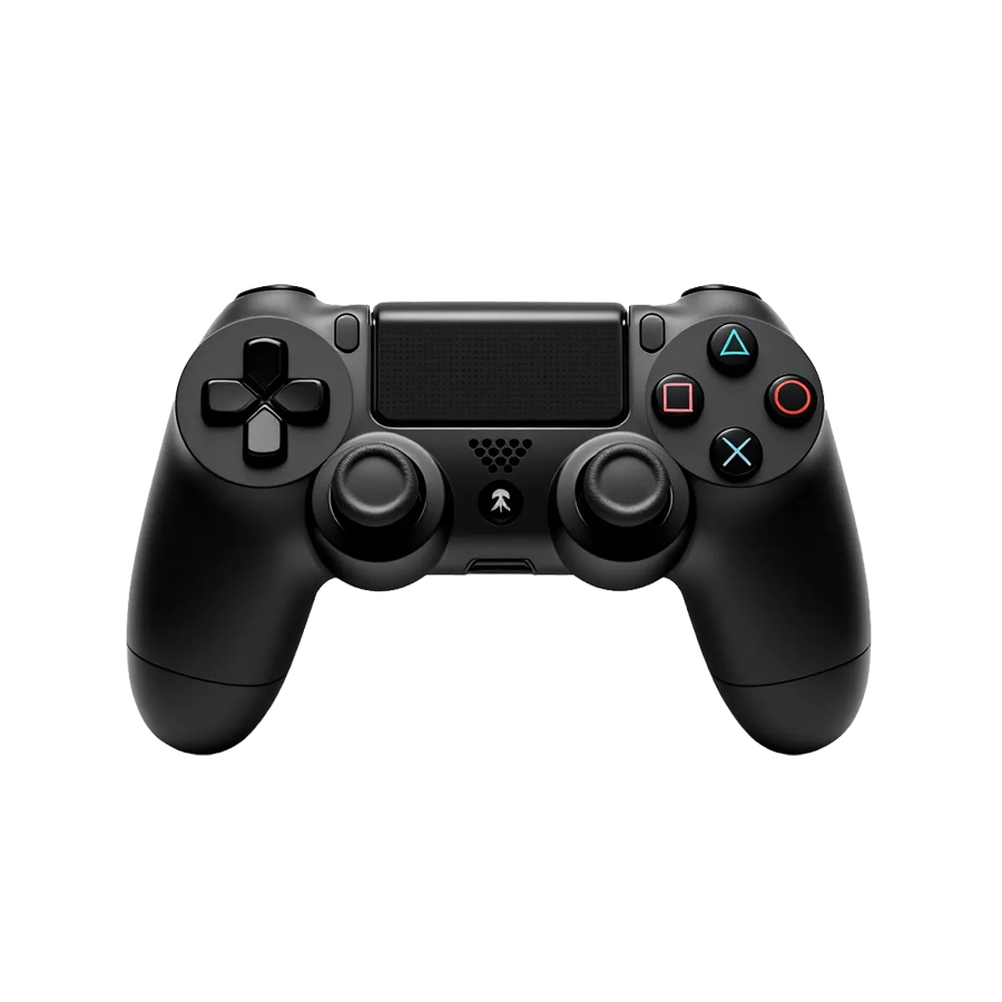 Featured image for “Black Video Game Controller with Analog Sticks”